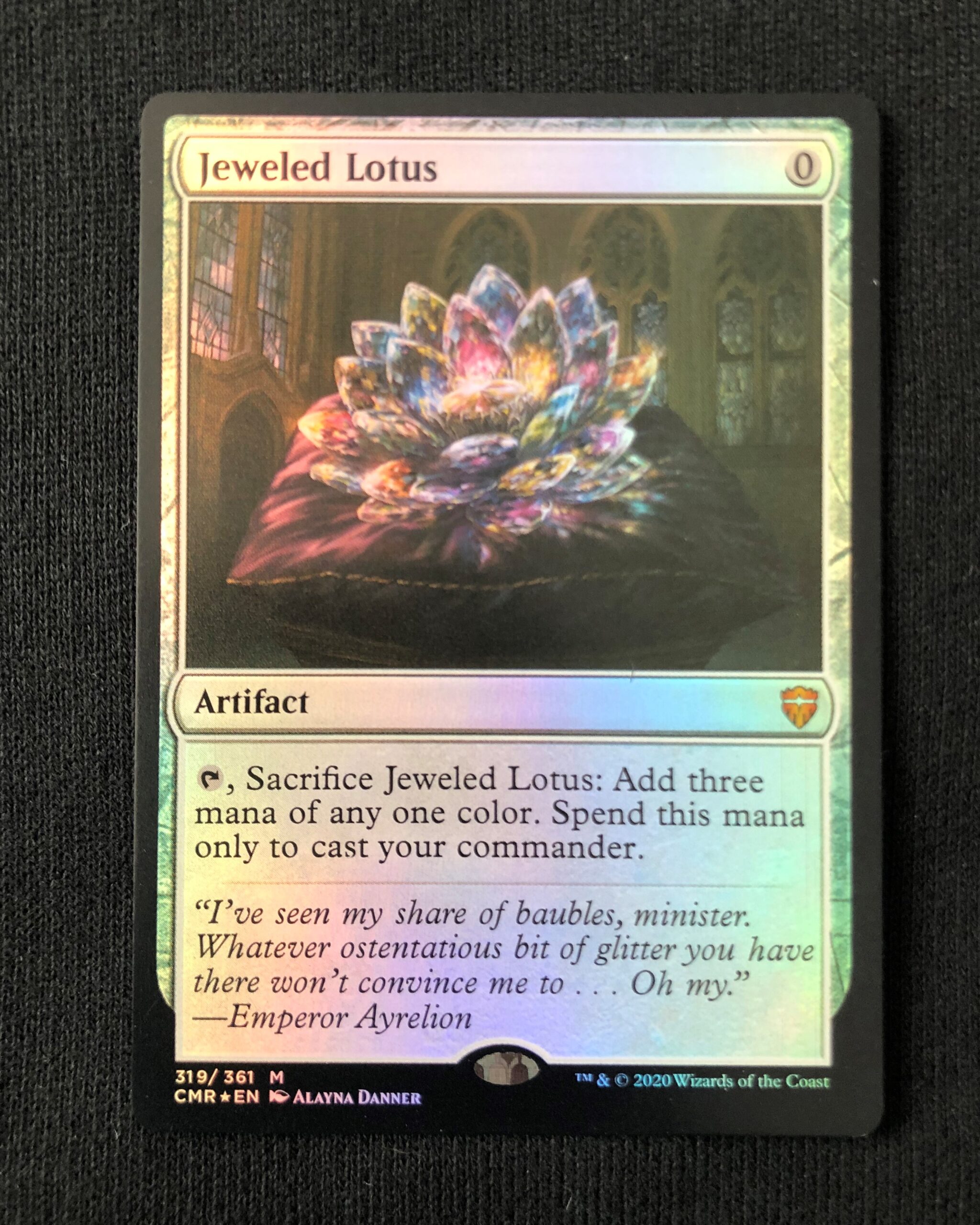 Jeweled Lotus (FOIL) MTG Proxy Commander Legends Proxy King