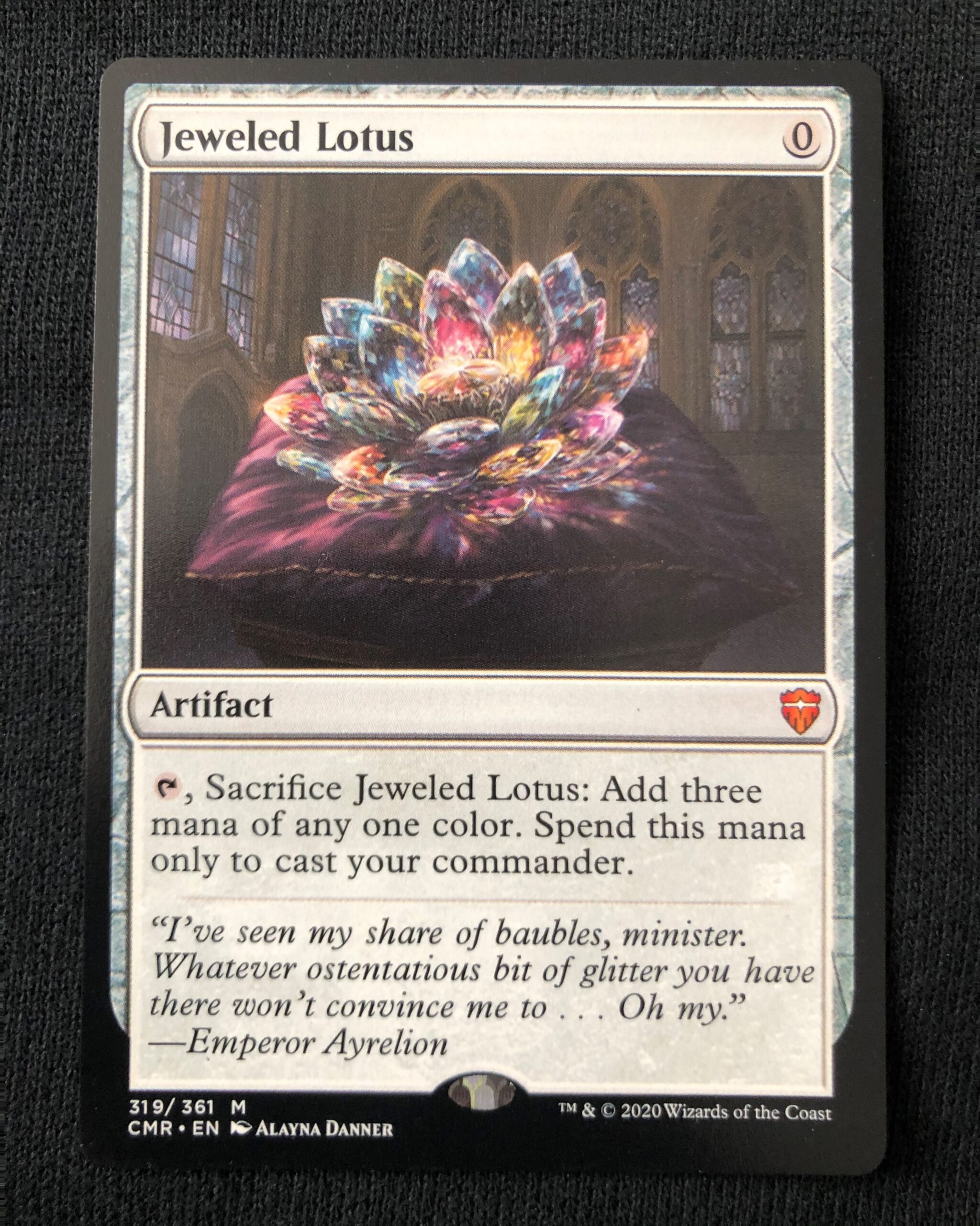 Jeweled Lotus MTG Proxy Commander Legends Proxy King