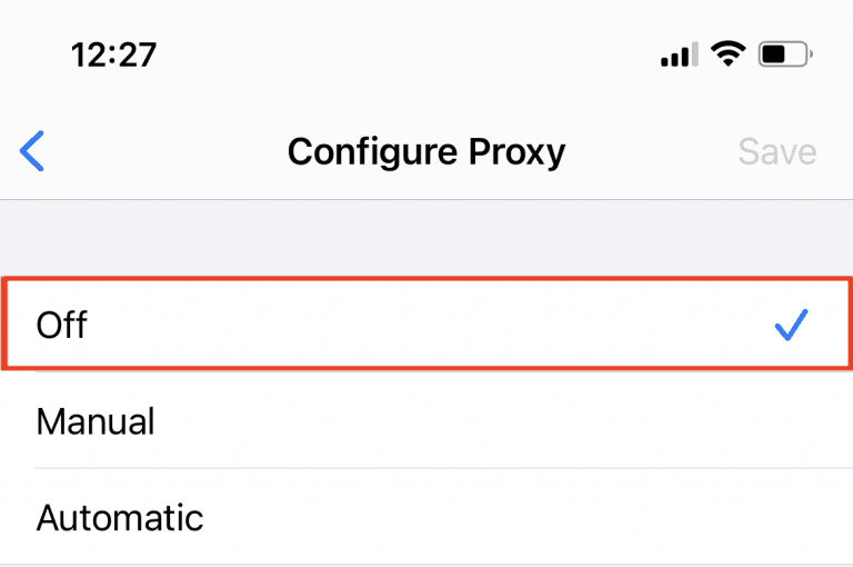 How to Configure Proxy on iPhone Proxyway