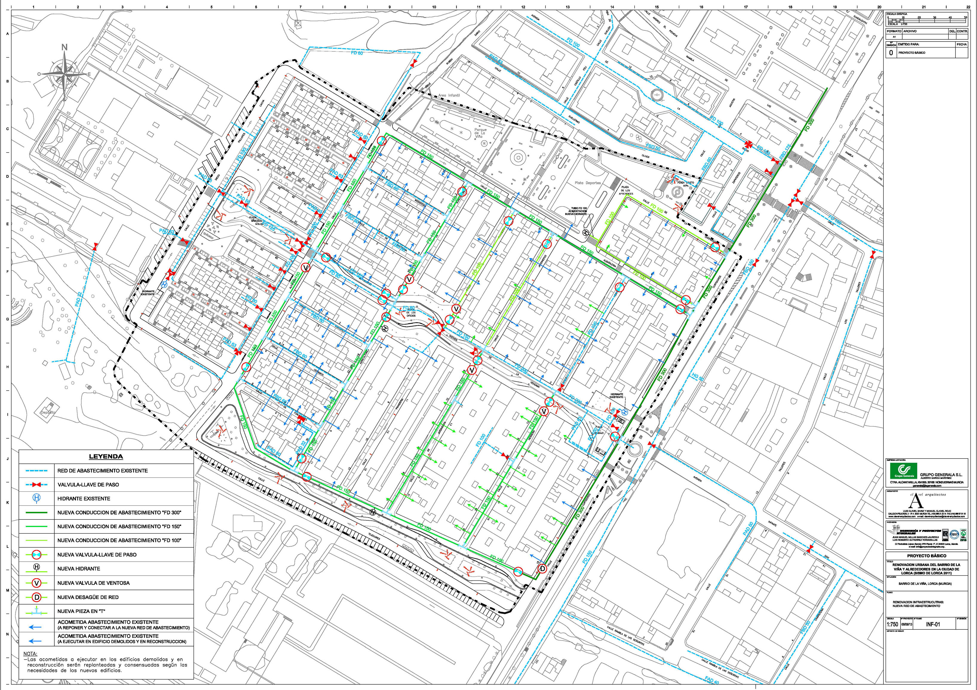 Renovación urbana del Barrio de la Viña Ingeniería y Proyectos Integrales