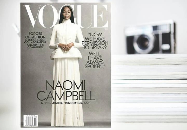 VOGUE Magazine FullPage Advertisement PR to SKY