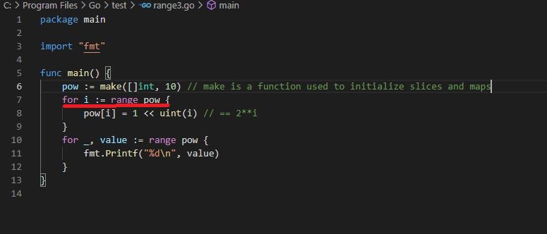 Ranges and Maps in Golang Prwatech