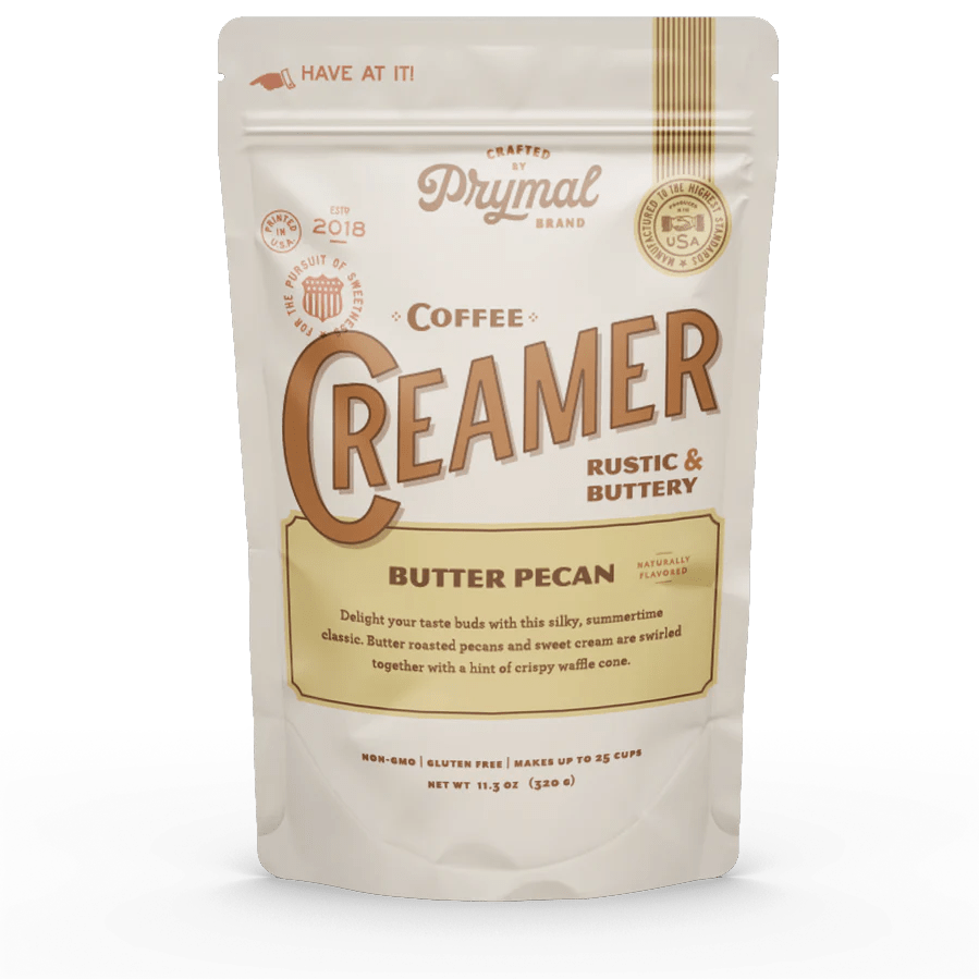 Butter Pecan Coffee Creamer Keto Friendly Sugar Free NonDairy Low