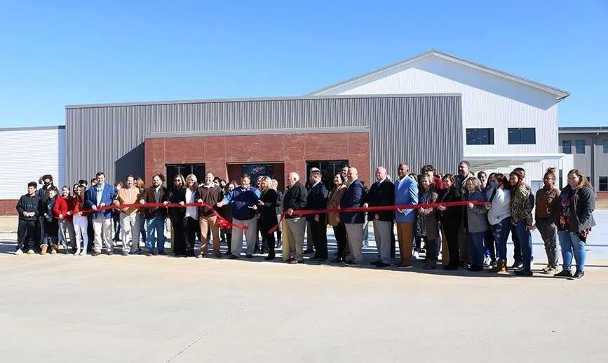 Neshoba Central High School Cafeteria Ribbon Cutting Pryor Morrow