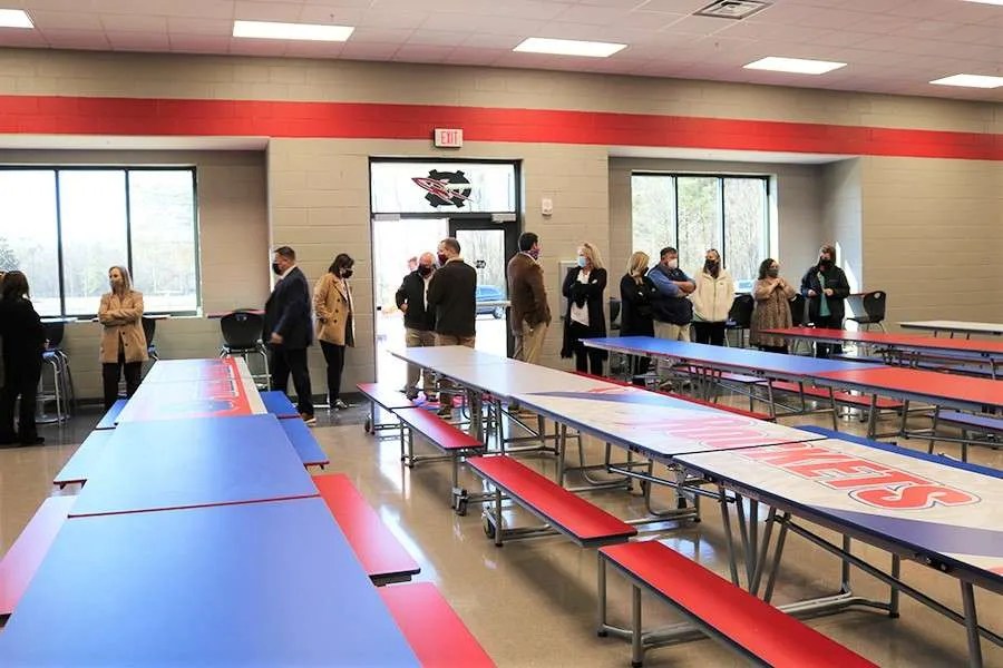 Neshoba Central High School Cafeteria Ribbon Cutting Pryor Morrow