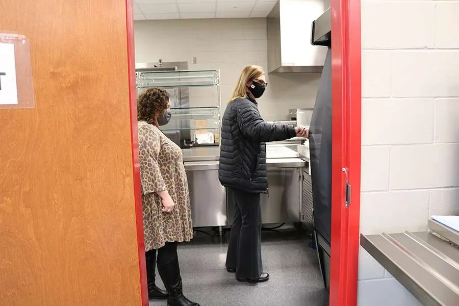 Neshoba Central High School Cafeteria Ribbon Cutting Pryor Morrow