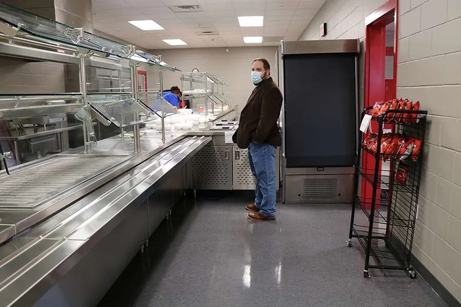 Neshoba Central High School Cafeteria Ribbon Cutting Pryor Morrow