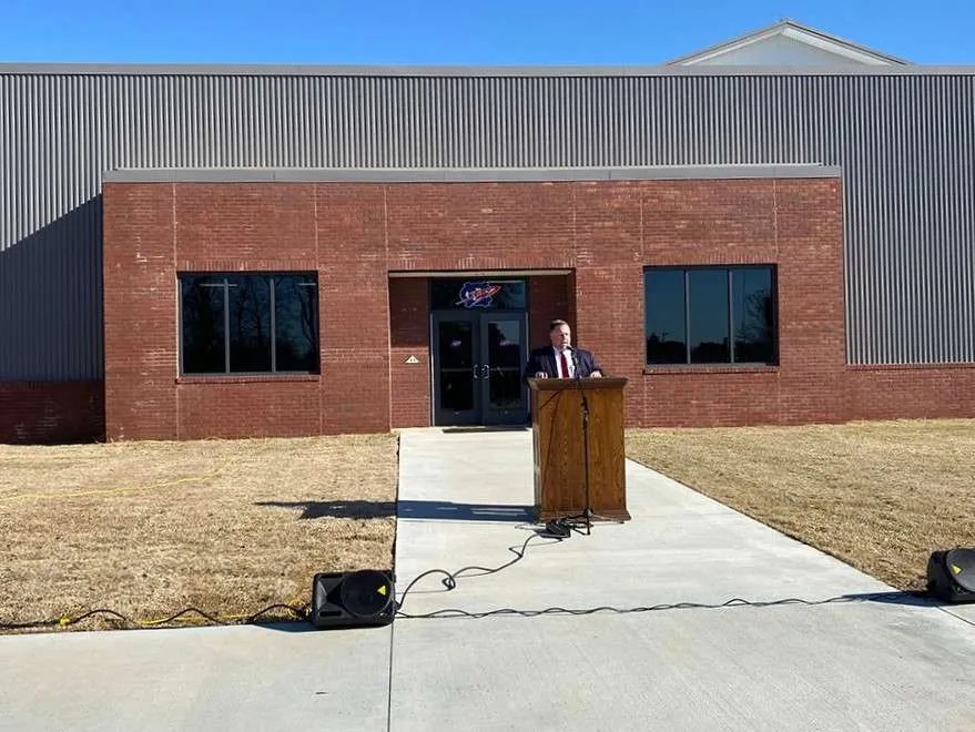 Neshoba Central High School Cafeteria Ribbon Cutting Pryor Morrow