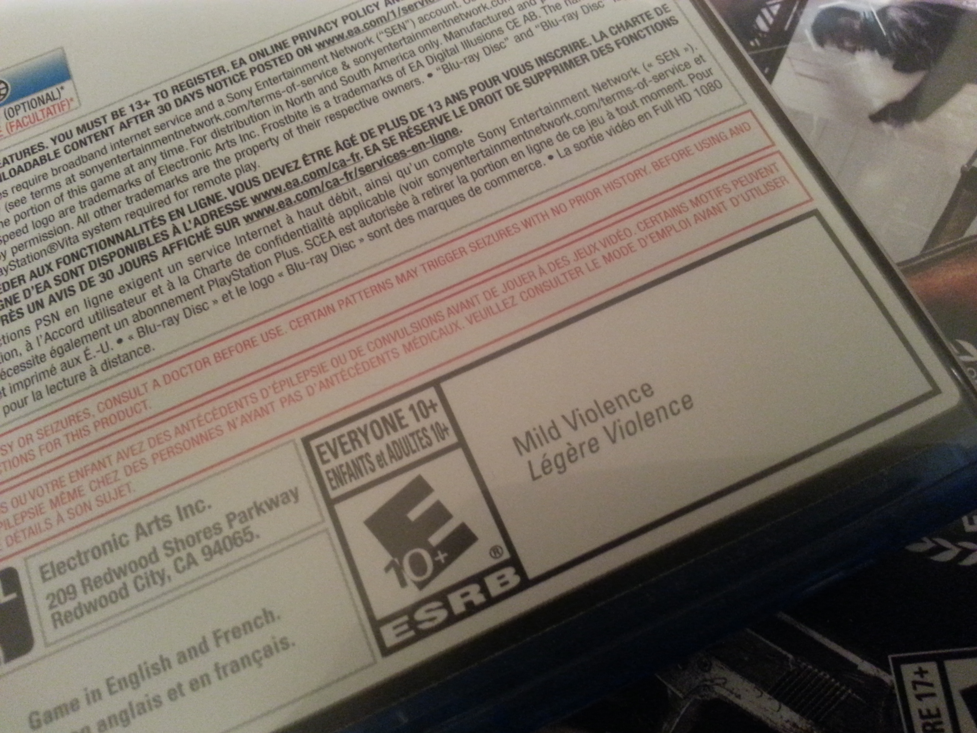 Video game Rating PS4 Driving and Open world games