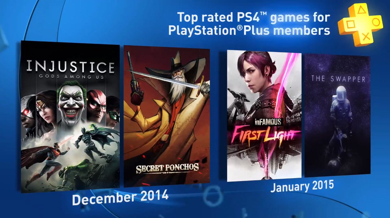 December 2014 & January 2015 PS Plus Free Games on PS4 Revealed PS4Pro En
