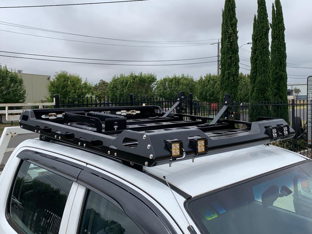 Roof Rack Roof suitable for Ute Dual Cab Toyota Hilux N80 2015+ 4x4 Accessories Melbourne