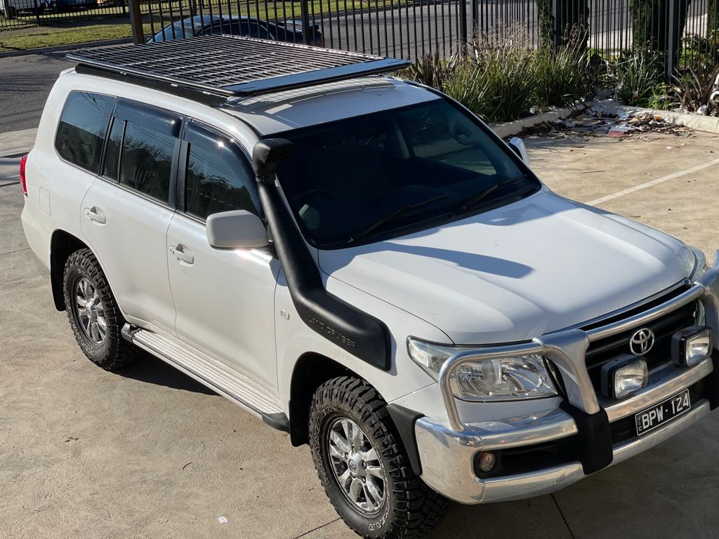 2.2M Steel Flat Roof Rack fit Toyota Land Cruiser 200 series 2007