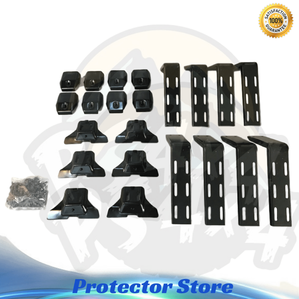 8 Roof Rack Brackets Universal for rain gutter mounts 8 INCH 4x4 4WD PS4X4