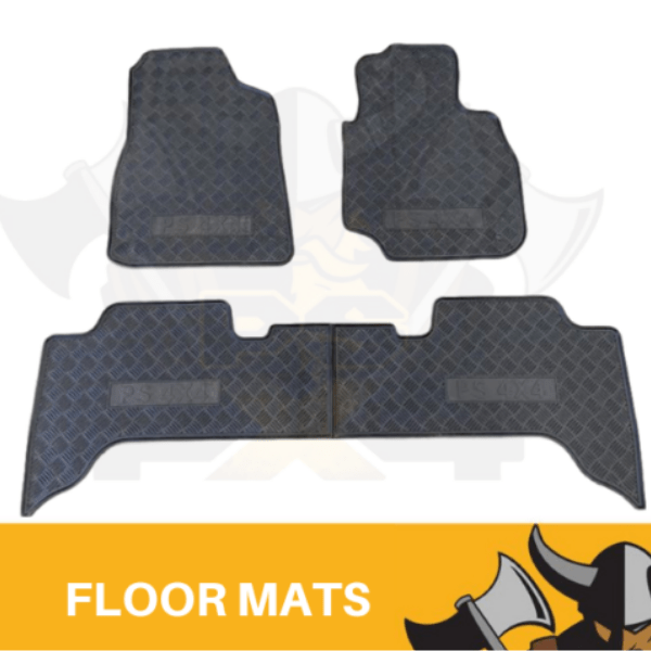 Premium Quality Rubber Floor mats to Suit Toyota Land Cruiser Prado 120