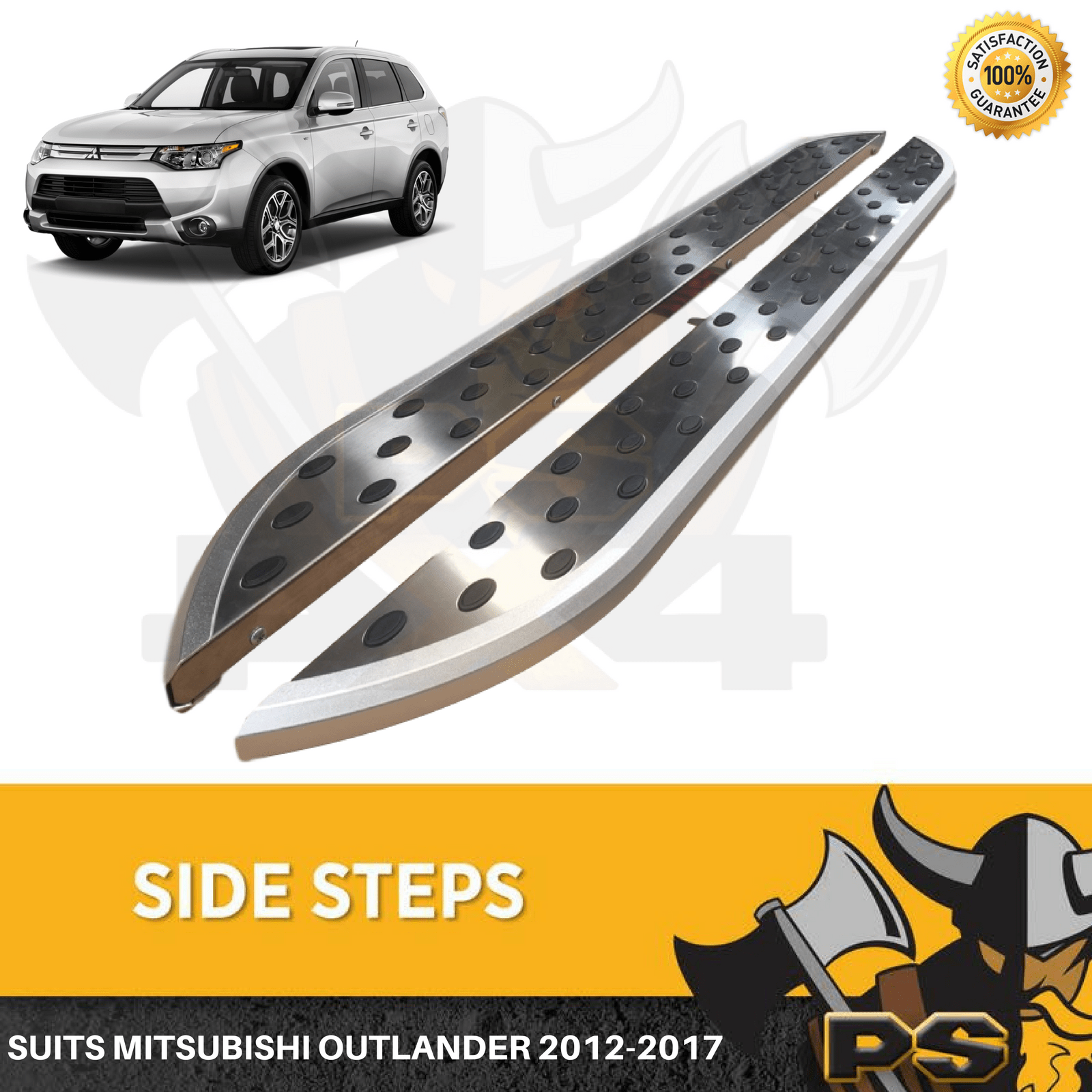 Side Steps for Mitsubishi Outlander 20122017 ZJ ZK Running Boards