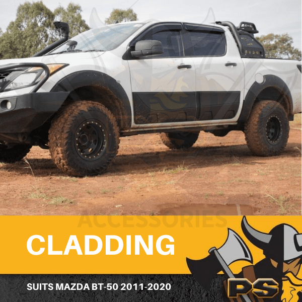Door Body Molding Cladding Trim to suit Mazda BT50 BT50 20112020 Dual