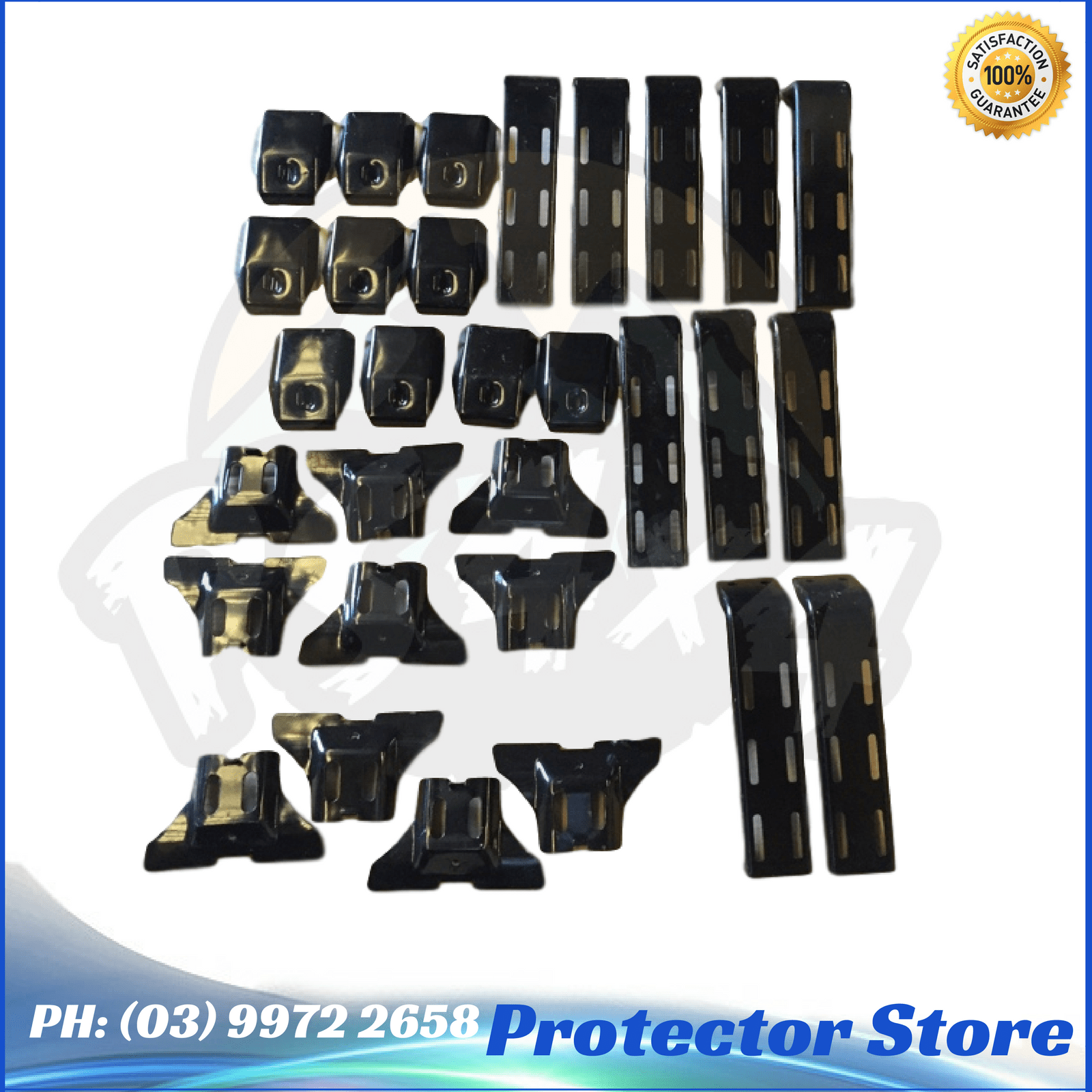 10 Roof Rack Brackets Universal for rain gutter mounts 4x4 4WD PS4X4