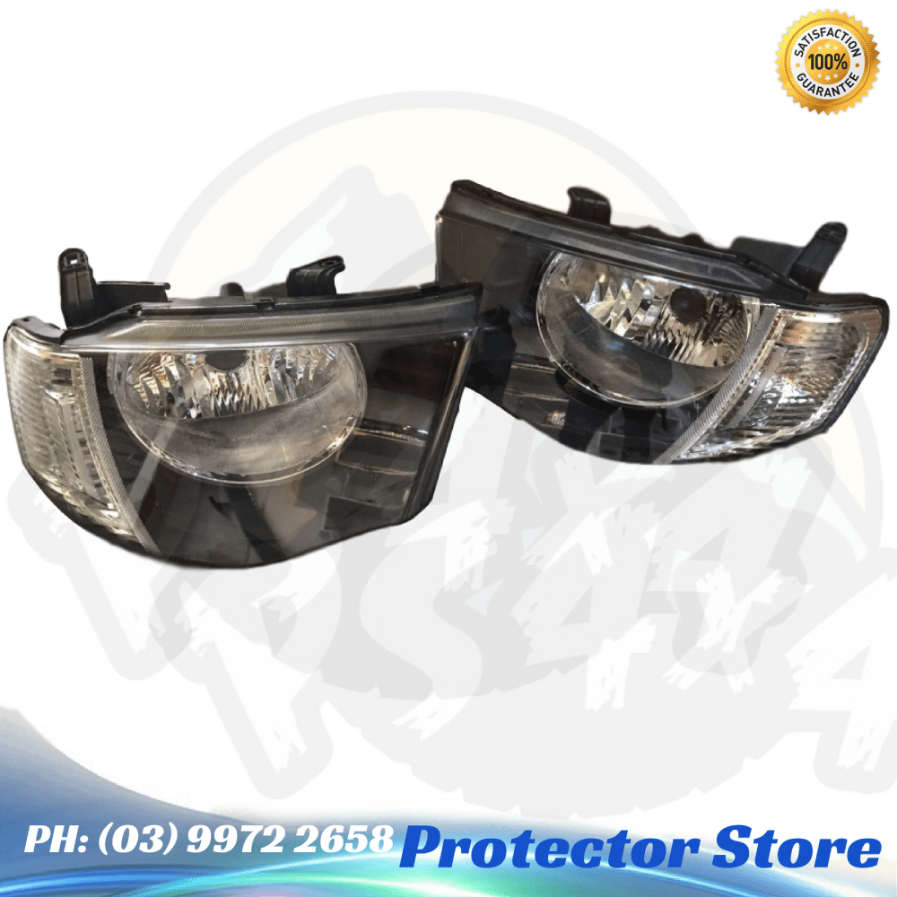 Mitsubishi Triton 20092015 GLS GLXR VR Headlights Pair LH+RH ADR