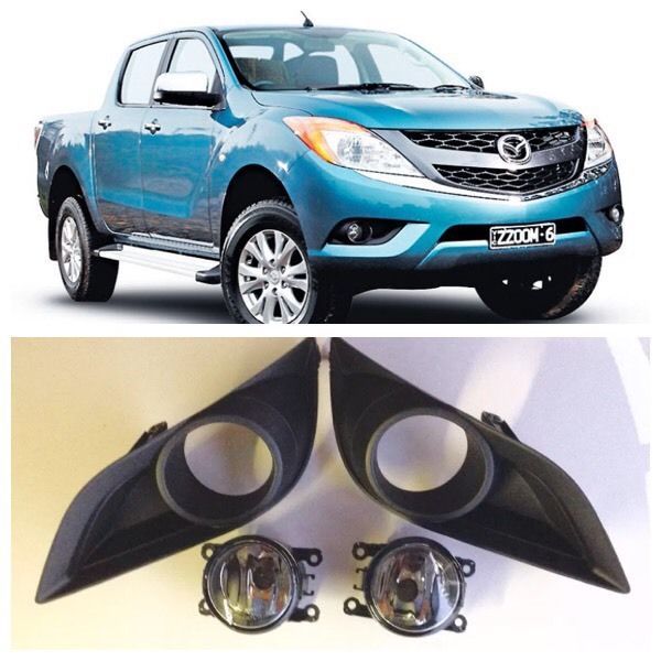 Mazda BT50 20112015 Driving Fog Lights Lamps Complete Kit PS4X4