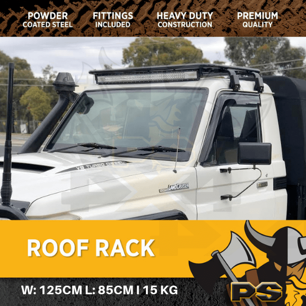 ALLOY Roof Rack Flat For Nissan Patrol GU GQ Single Cab Ute