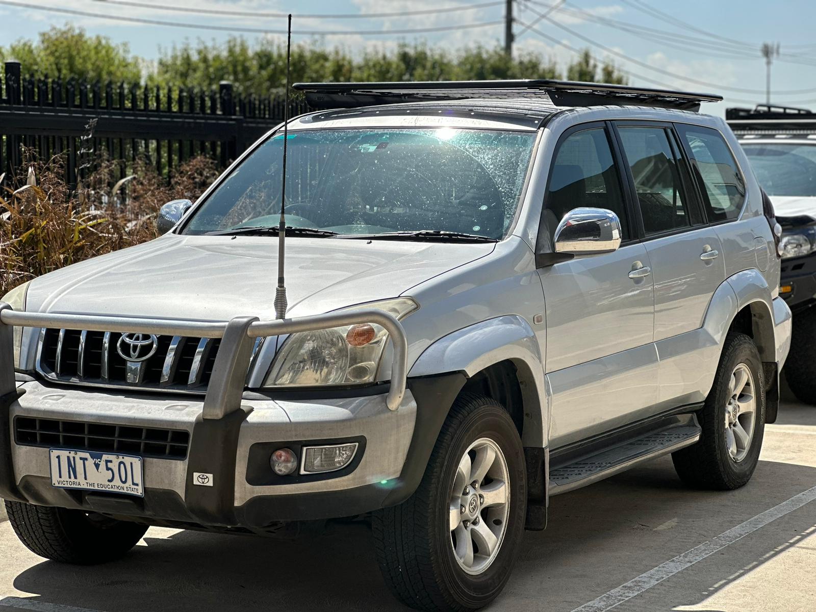 2.2M Steel Flat Roof Rack fit Toyota Prado 120 Series Full Length PS4X4