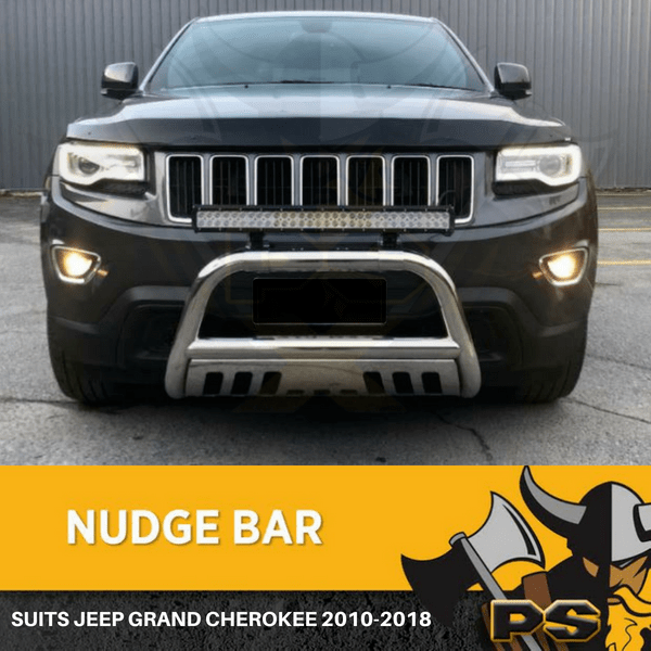 Jeep Grand Cherokee 2010 2018 Chrome Nudge Bar PS4X4