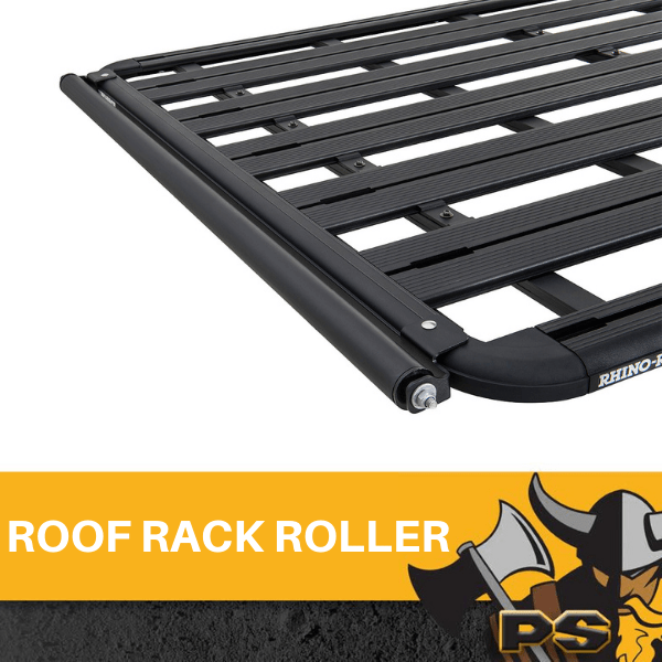 ALLOY ROLLER 470MM INCL MOUNTING BRACKET to suit PS4X4 ROLA RHINO ROOF