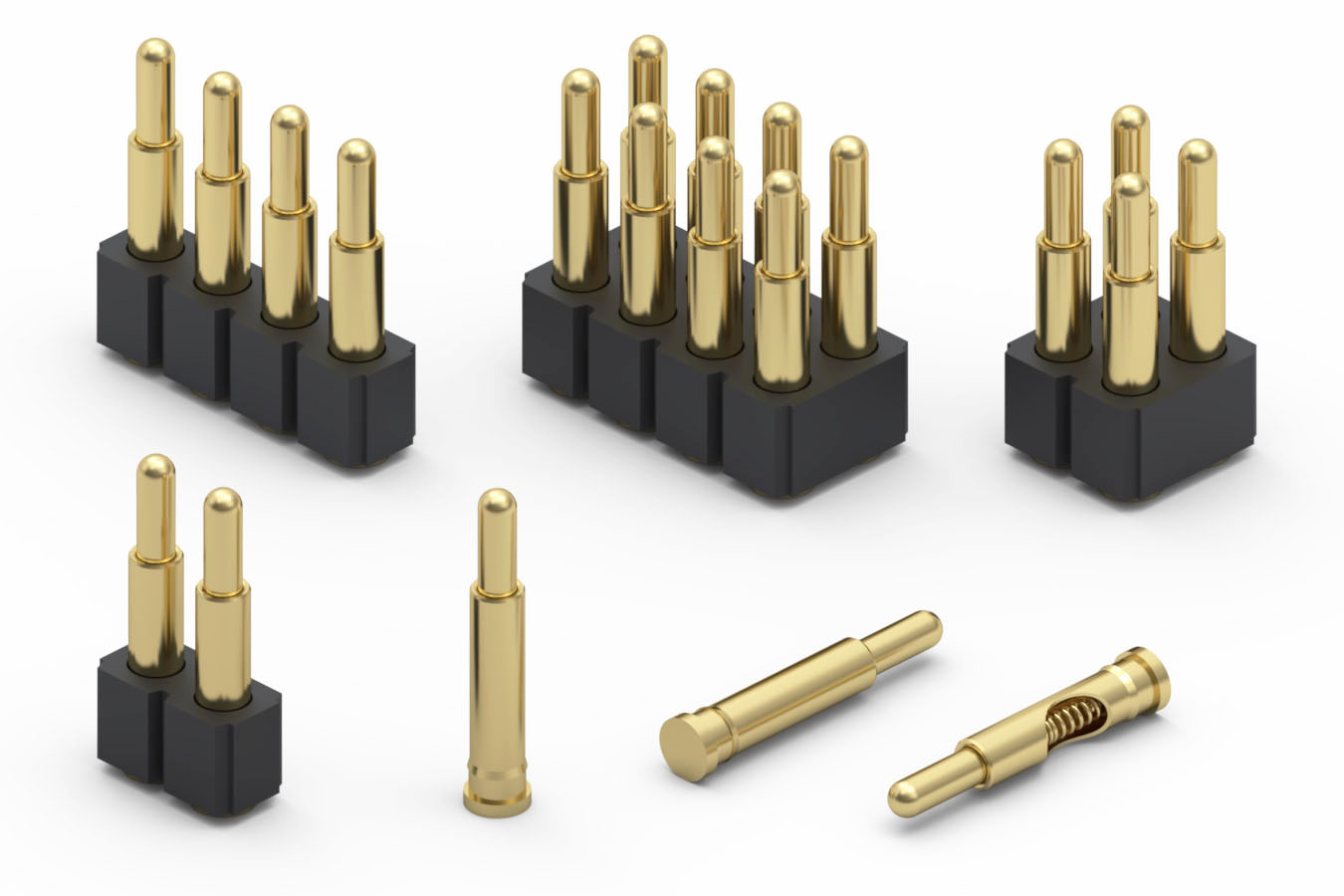 MillMax Introduces 3 mm (.118”) Maximum Stroke SpringLoaded Pin