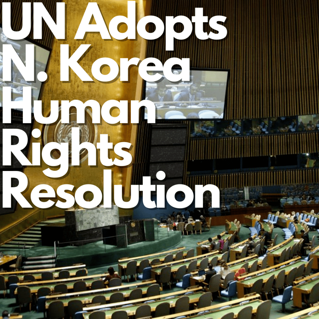 PSCORE NGO fighting for Human Rights in North Korea