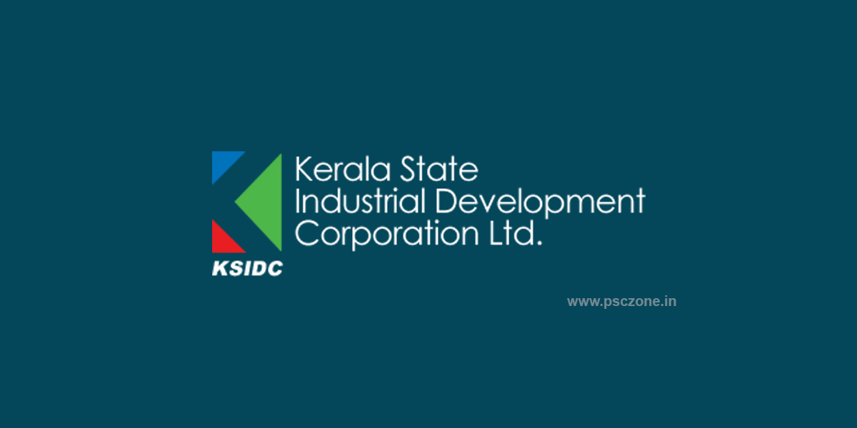 Kerala State Industrial Development Corporation Ltd. KSIDC Notification