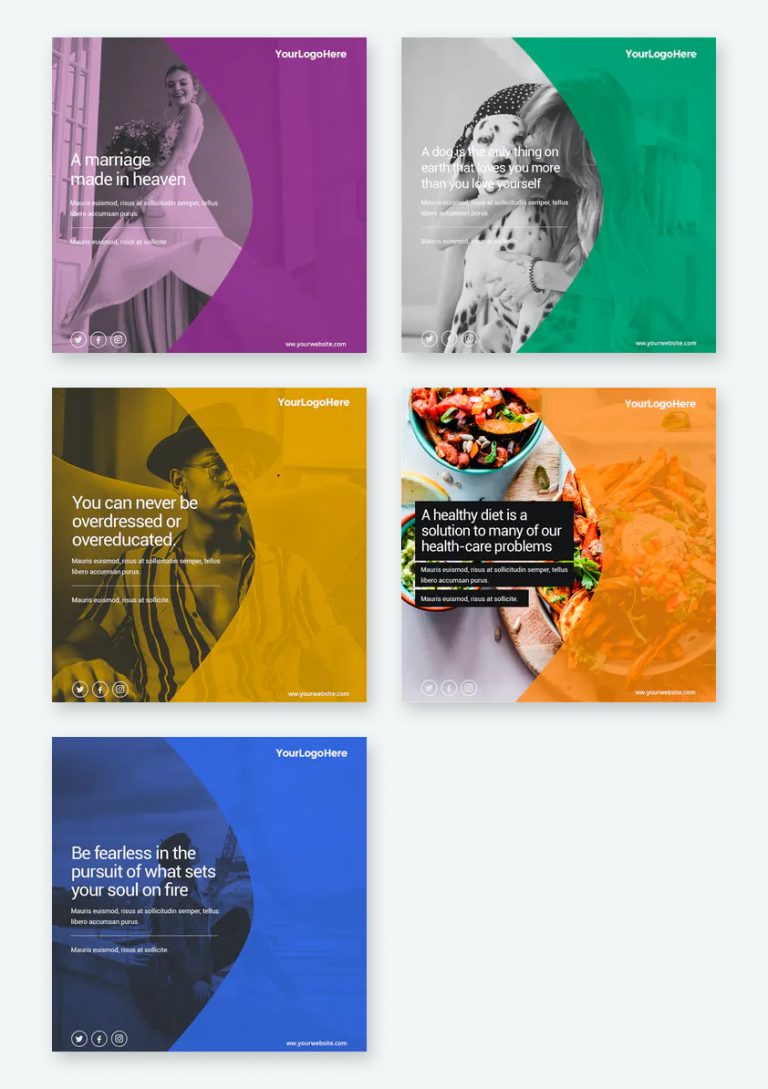 50 Best Creative Social Media Post Templates PSD • PSD design