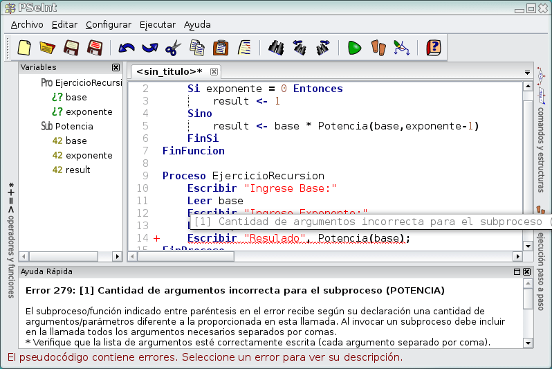 PSeInt y C++ on emaze