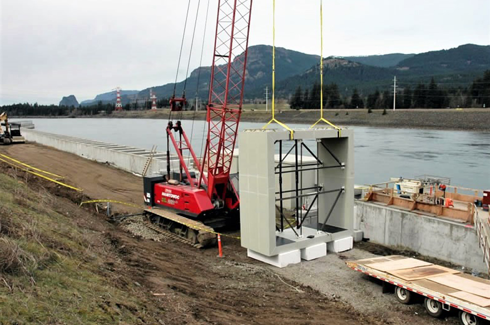 Bonneville Dam Complex Antenna Housing Peterson Structural Engineers