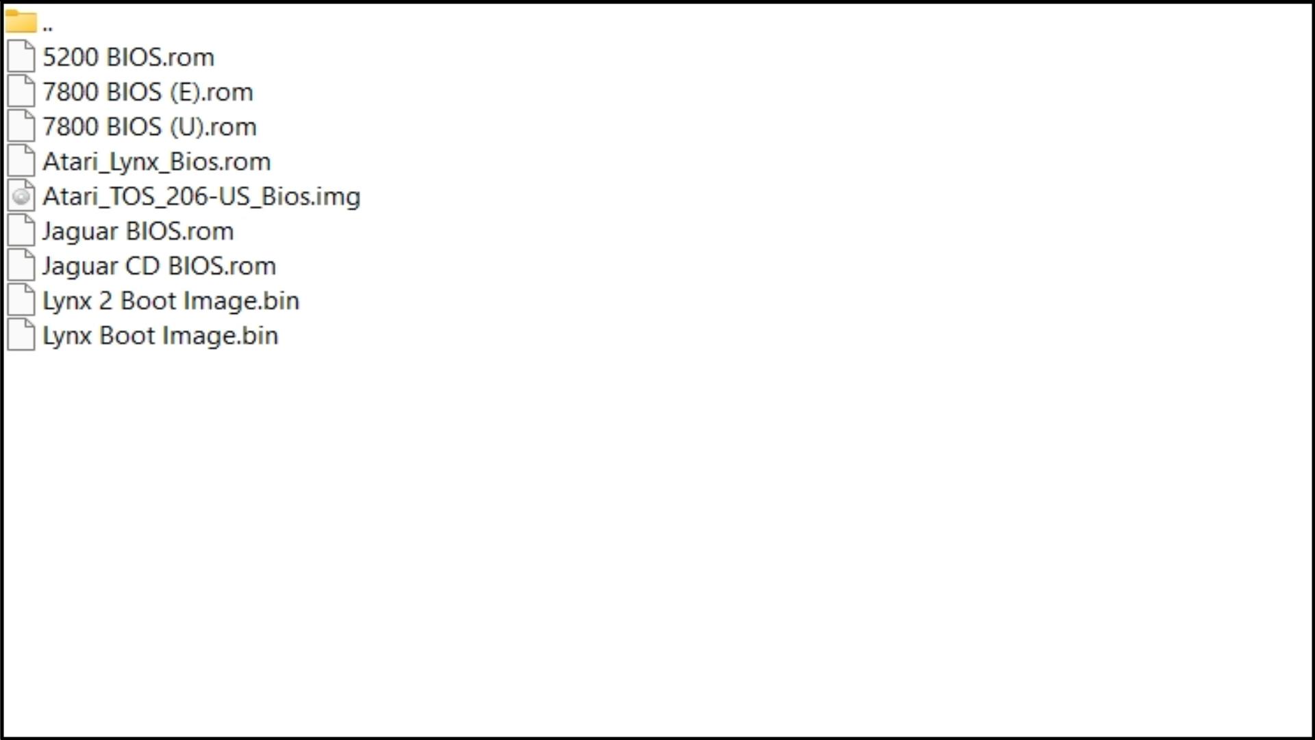 Atari BIOS Collection Download Atari BIOS ROM Collection