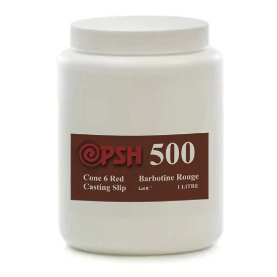 1L 500 CONE 6 RED CASTING SLIP The Pottery Supply House