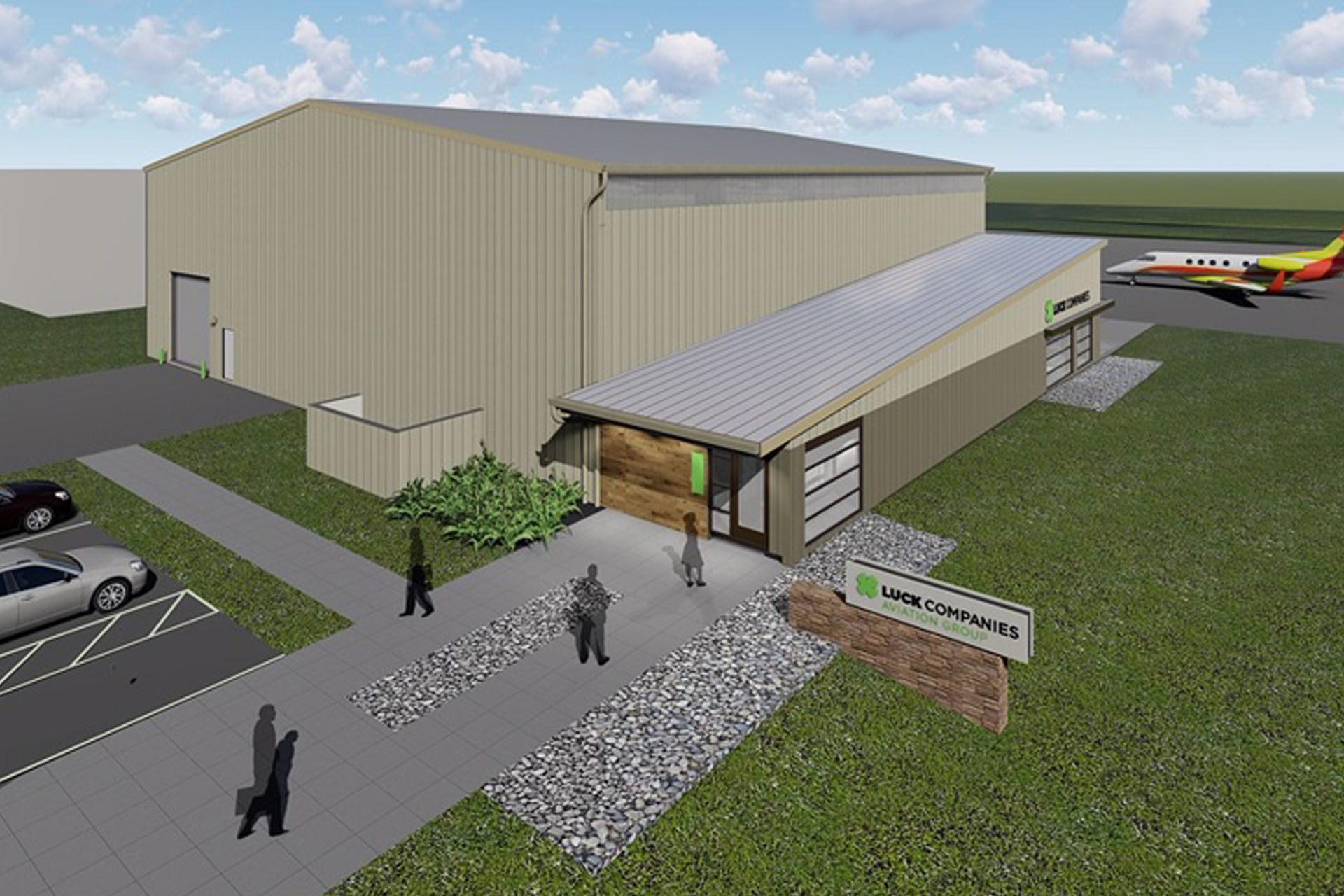 LUCK STONE HANGAR HANOVER COUNTY, VA PSH+