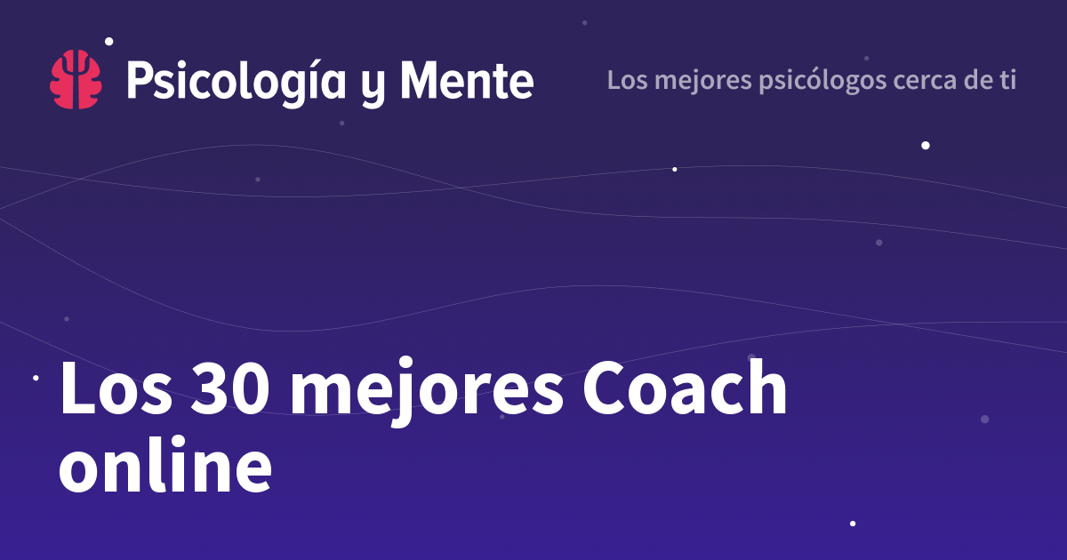 Los 20 mejores Coach online