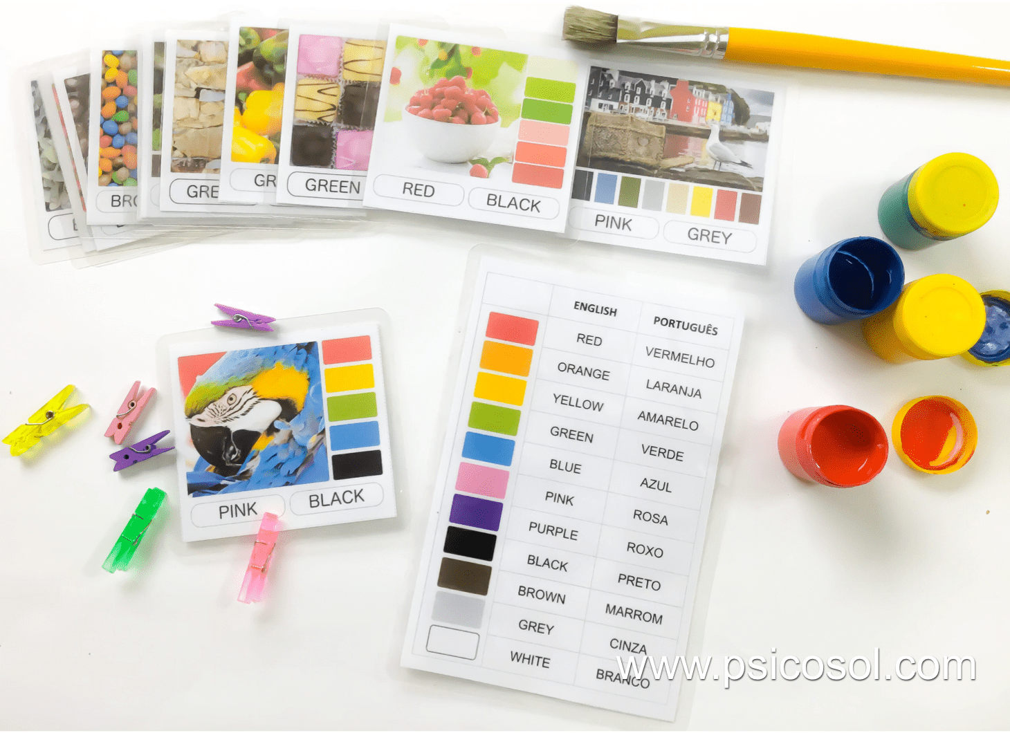 Studying ColorsPsicosol