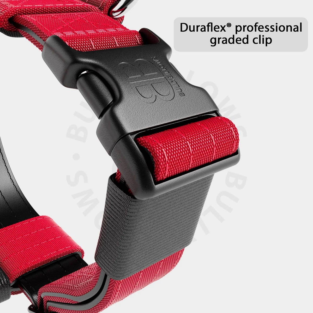 TRIHarnesses® AntiPull BULLYBILLOWS szelki easy walk dla psa czerwone