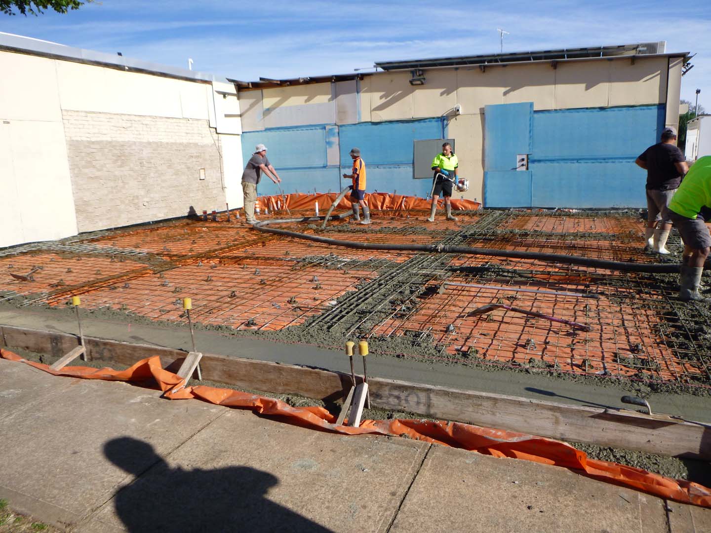 FOOTINGS AND FOUNDATIONS PSI Pavements Concreting Services