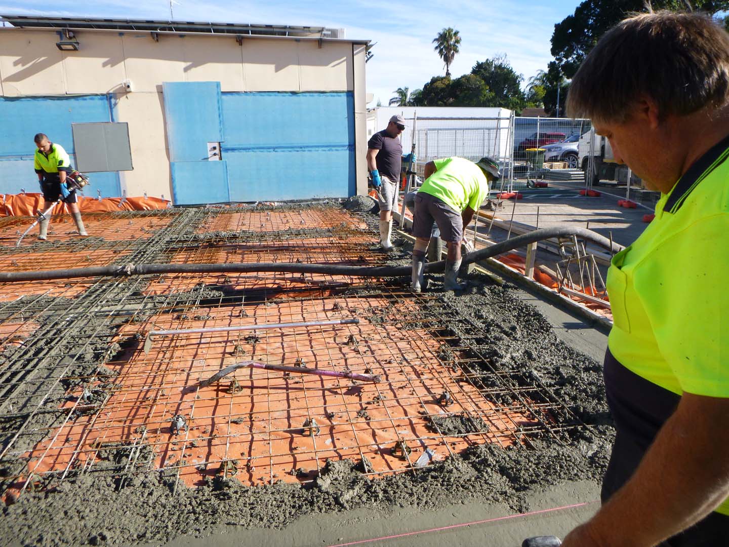 FOOTINGS AND FOUNDATIONS PSI Pavements Concreting Services