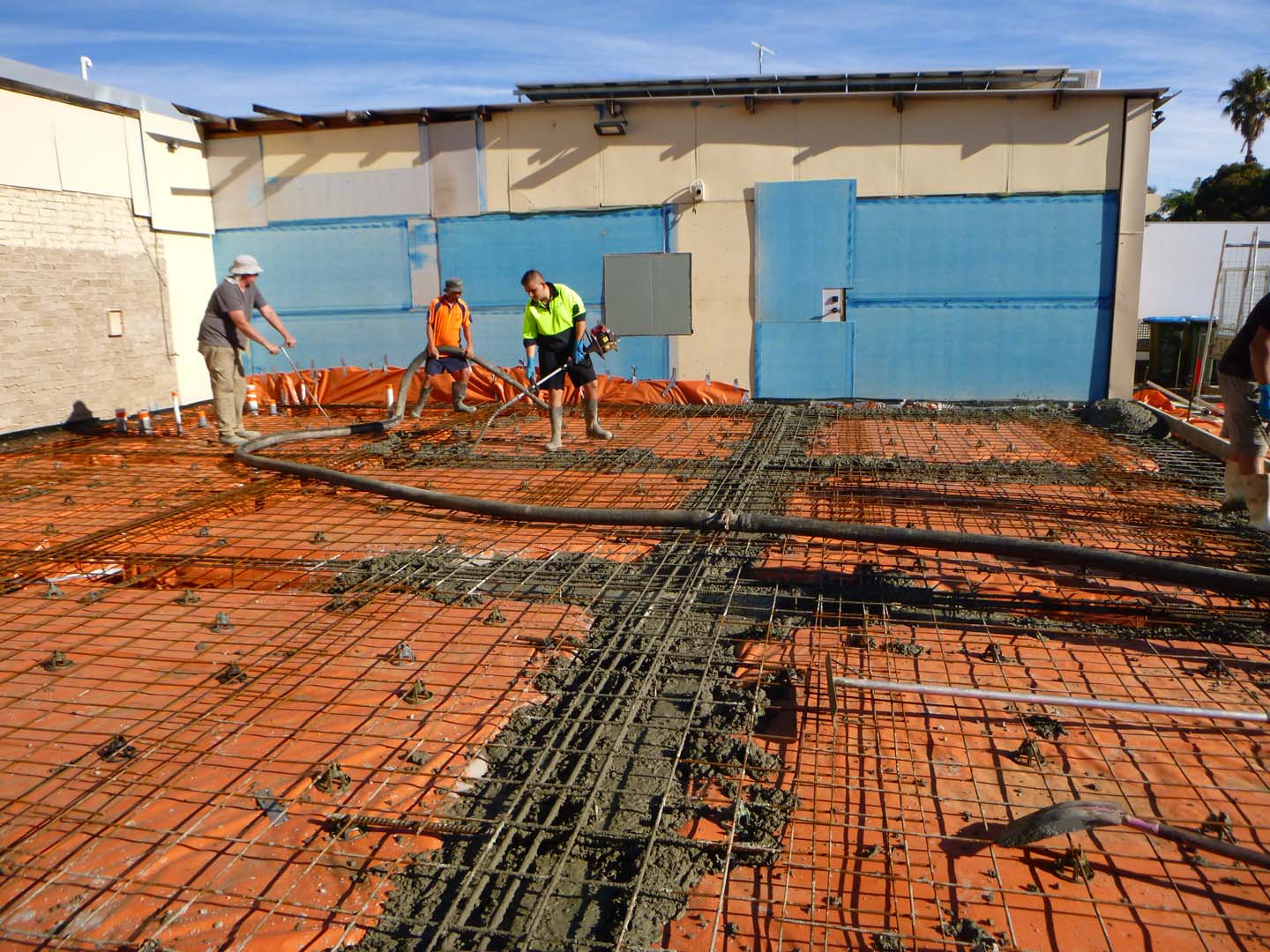 FOOTINGS AND FOUNDATIONS PSI Pavements Concreting Services