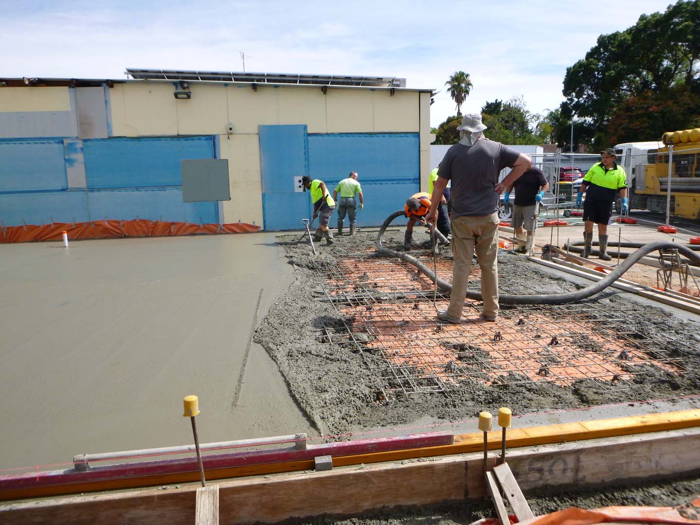 FOOTINGS AND FOUNDATIONS PSI Pavements Concreting Services