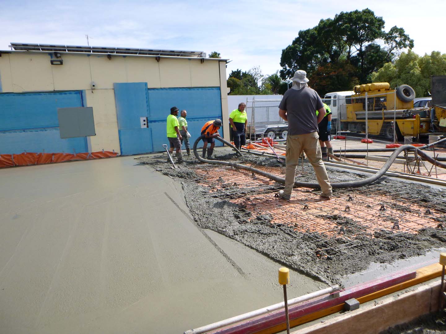 FOOTINGS AND FOUNDATIONS PSI Pavements Concreting Services