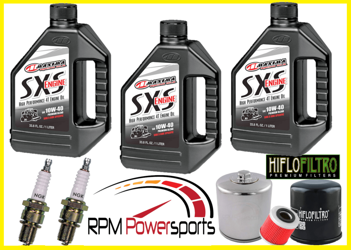 YAMAHA YXR 660 RHINO Premium Oil Change Tune Up Kit, Filter, Spark Plug