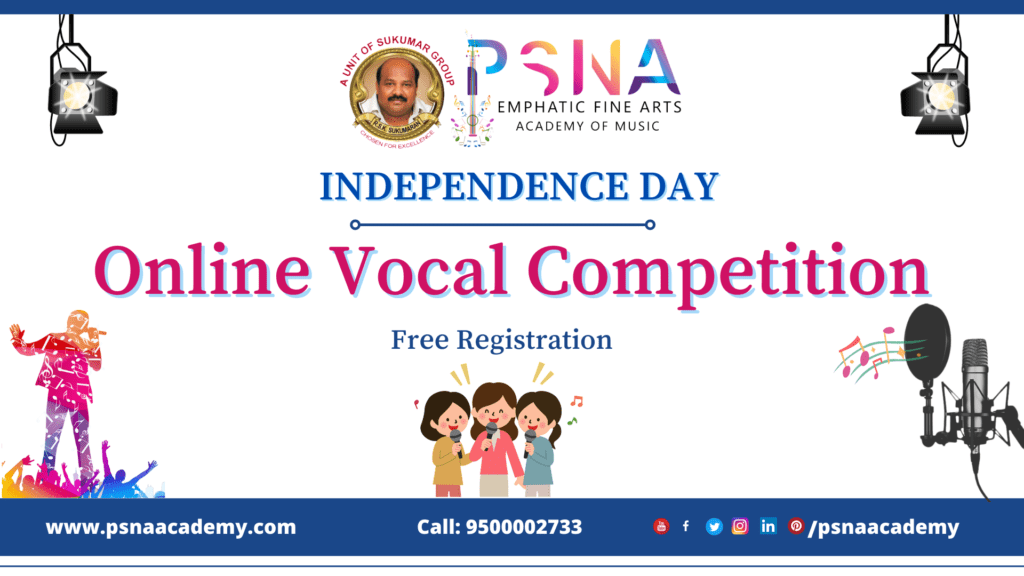 Free Online Vocal / Singing Competition Independence Day 2021 Special