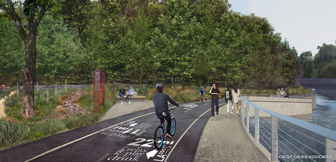 LA River Valley Bikeway and Greenway Design Psomas