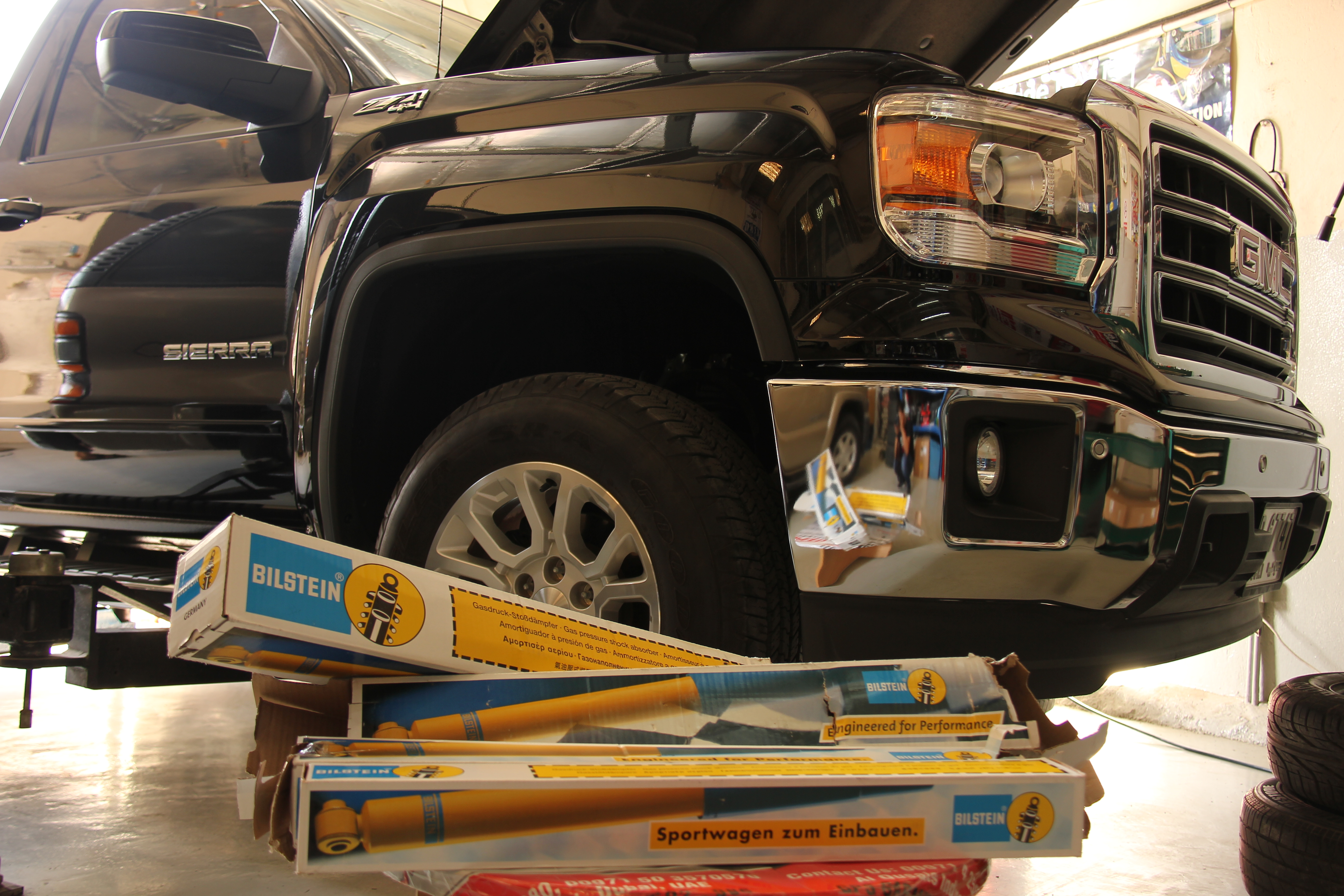 Bilstein 5100 Series Shocks Front & Rear for Sierra / Silverado 2007