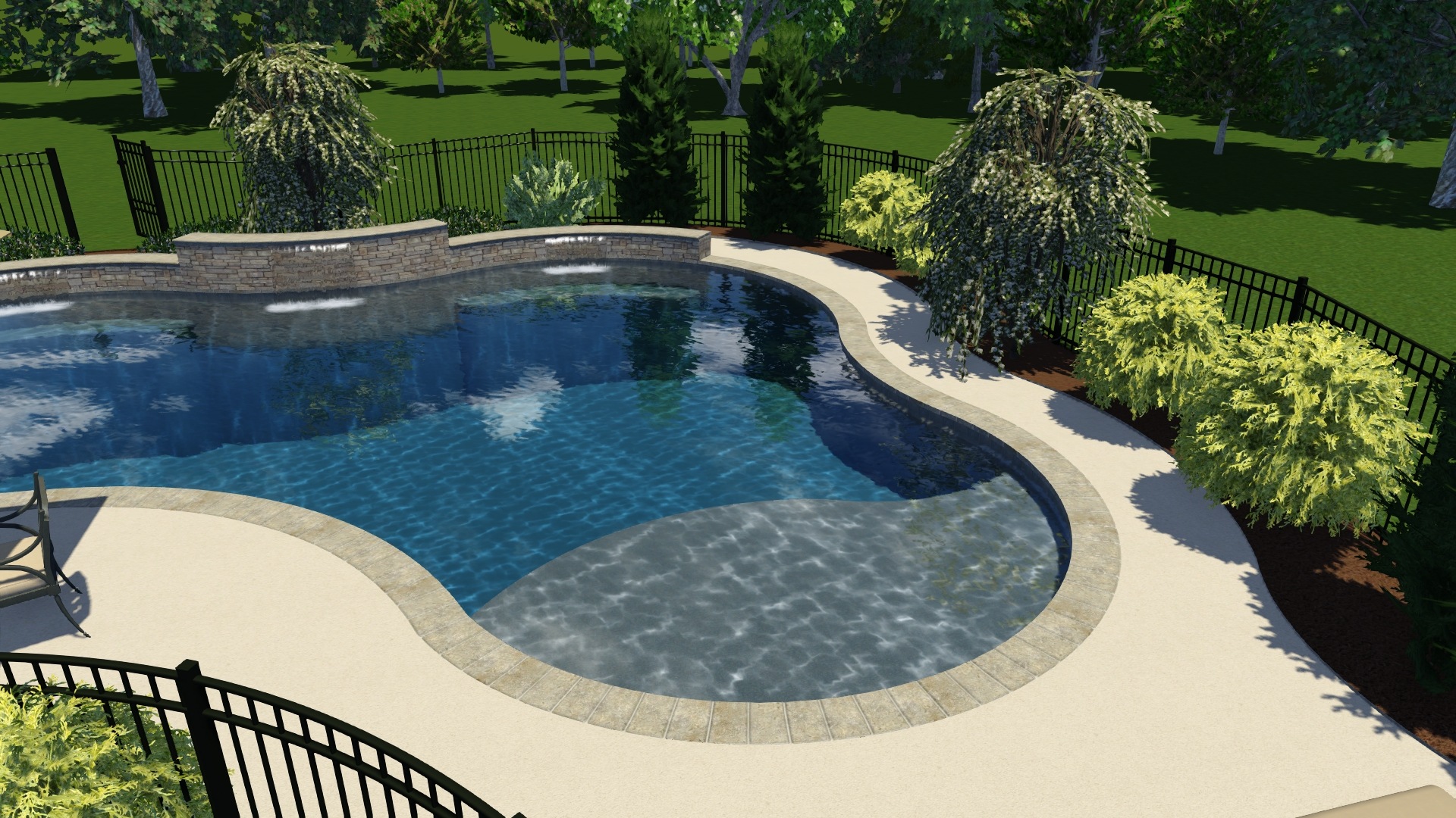 Freeform Pool St. Louis' Premier Pool Company