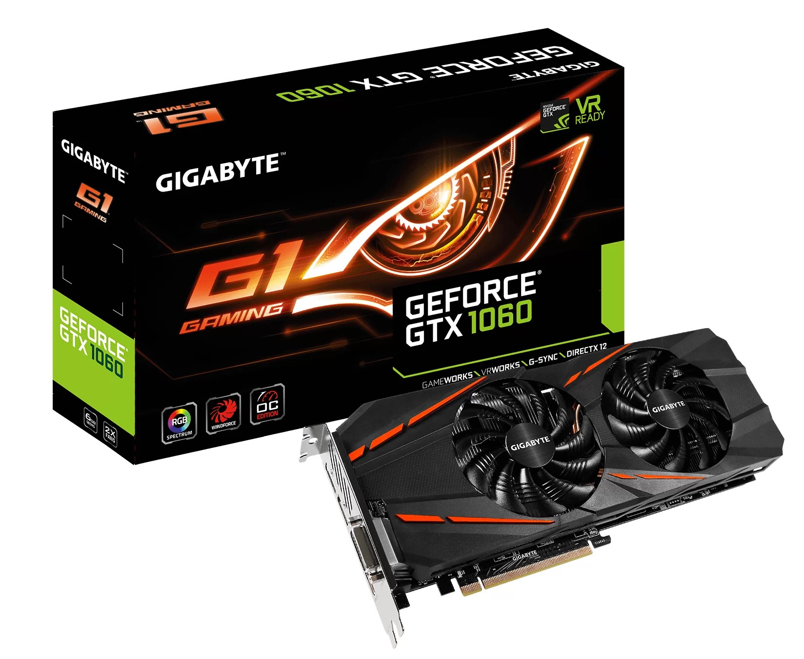 GIGABYTEのGTX1060搭載グラボ｢GVN1060G1 GAMING6GD｣発売